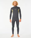 Muta Uomo Rip Curl Dawn Patrol 4/3 Zip Frontale