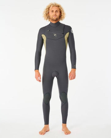 Muta Uomo Rip Curl Dawn Patrol 4/3 Zip Frontale