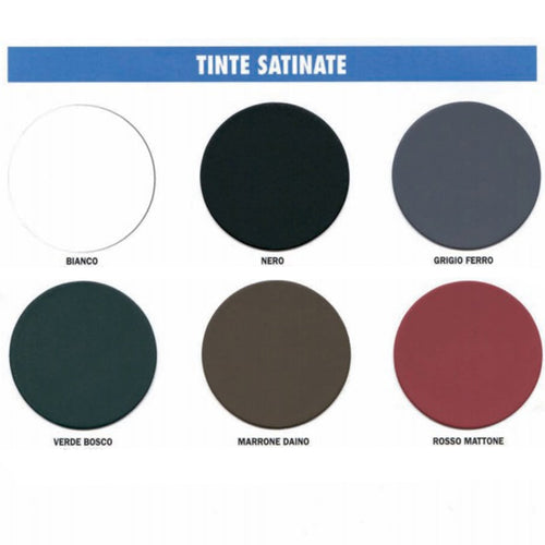 Smalto Vernifer Tinte Satinate con antiruggine e vernice in gel ml750