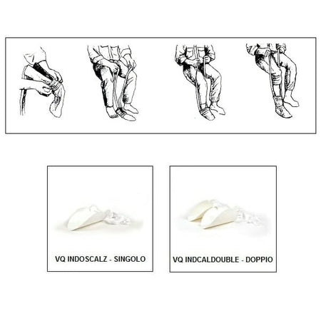 Indossa calze in plastica Allmobility