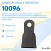 Coltello per trincia a Y altezza 130mm lunghezza 50mm