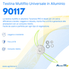 Testina multifilo per decespugliatore in alluminio Tarantola PRO
