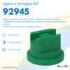 Ugello a ventaglio con angolo ad 80° EF80015 confezione da 15 pezzi