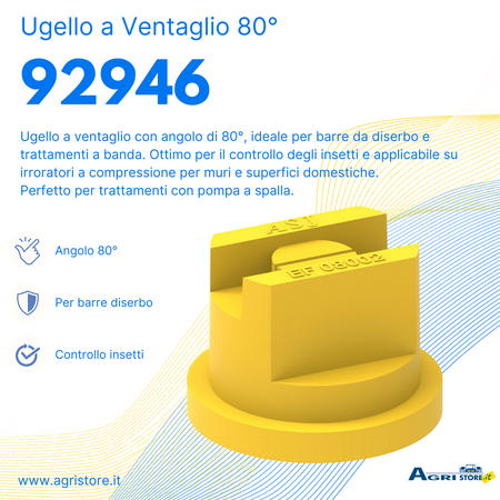 Ugello a ventaglio con angolo ad 80° EF08002