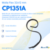 Molla flex per vibrocoltivatori con vomere reversibile 32x12mm