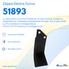 Zappa dx adattabile Muratori