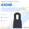 Coltello trincia a Y lunghezza 82mm adattabile Noremat 103006