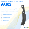 Zappa dx L 165,H 55,s 20,foro 9