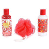 Confezione regalo San Valentino con 2 prodotti corpo e spugna