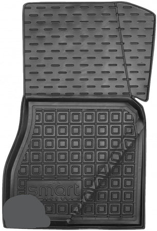 Tappetini di gomma su misura per Smart w453 Fortwo (2014+...)