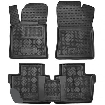 Tappetini di gomma su misura per Peugeot 508 (2018+)