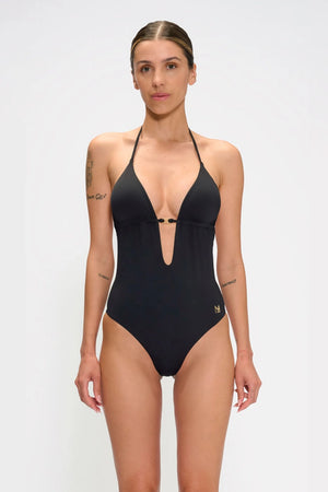 Costume intero con scollo profondo | MARINA ABAGNALE