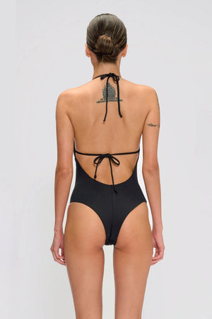 Costume intero con scollo profondo | MARINA ABAGNALE