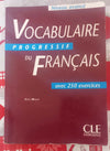 Libro di Vocabulaire Français per imparare tante parole e espressioni . Livello Avanzato con 250 esercizi