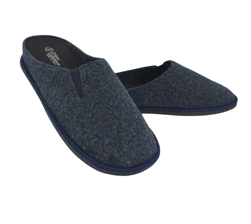 Primo Calzature Ottime Pantofole Chiuse da Uomo, Ciabatte Invernali per Casa, Soletta in Memory Foam, Plantare Estraibile, 100% Made in Italy