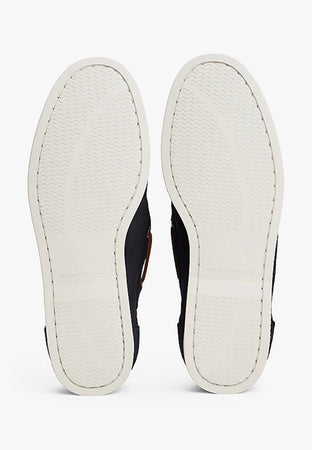 Tommy Hilfiger MOCASSINO TH BOAT SHOE CORE SUEDE da uomo