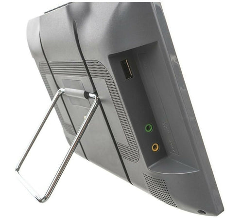 Televisore portatile LED 10,1" Pollici HD XORO PTL 1015 V2 DVB-T2 H.265/HEVC 10 bit con Antenna Digitale Terrestre Amplificata per esterni NAO-001 SUPERIOR