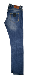Jeans Uomo PT05 Slavato 5 Tasche - Denim Stretch Blu Chiaro Italiano MC12