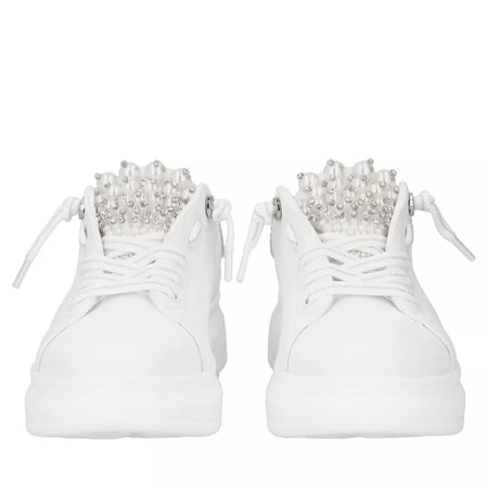ToscaBlu Donna Sneakers gioiello Astrid in pelle con perle