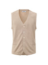 Gran Sasso Gilet beige da uomo