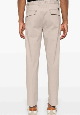 calvin klein Pantaloni MODERN TWILL TAPERED PLEAT PANTS da uomo