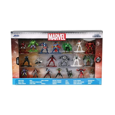 Cofanetto Marvel - 20 figurine in metallo da 4 cm