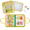 Sacca Attività - Montessori - GIADA - Gioco Educativo - Viaggio - Sensoriale - Gioco per Bambini - Design Francese
