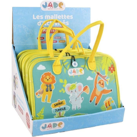 Sacca Attività - Montessori - GIADA - Gioco Educativo - Viaggio - Sensoriale - Gioco per Bambini - Design Francese