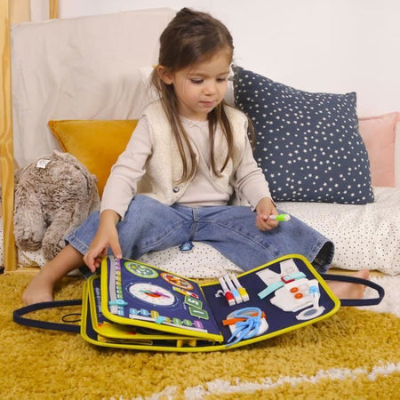 Custodia per Attività Spaziali - Montessori - JADE - Gioco Educativo - Viaggio - Sensoriale - Gioco per Bambini - Design Francese