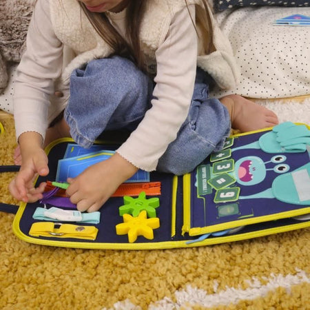 Custodia per Attività Spaziali - Montessori - JADE - Gioco Educativo - Viaggio - Sensoriale - Gioco per Bambini - Design Francese