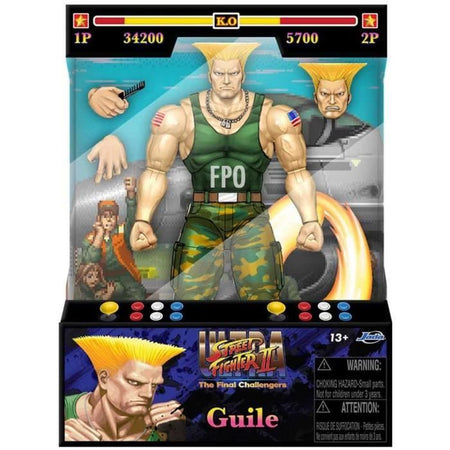Jada - 4 personaggi in metallo - Fantascienza Guile - 6,5 cm - Età 8+