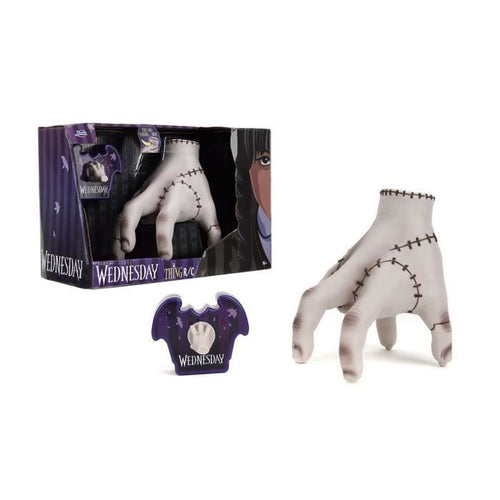 Jada - Smoby - The Thing de la serie Wednesday - Control remoto - 18 cm - A partir de 8 aos