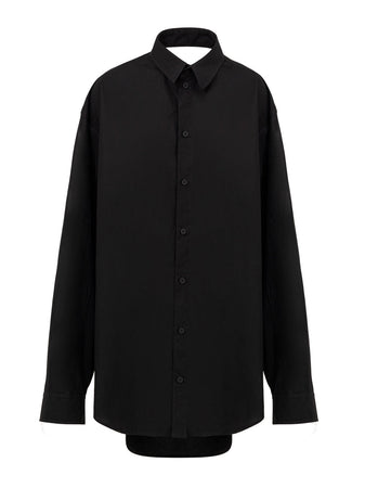 Balenciaga Abito Camicia Effetto Suspended da donna