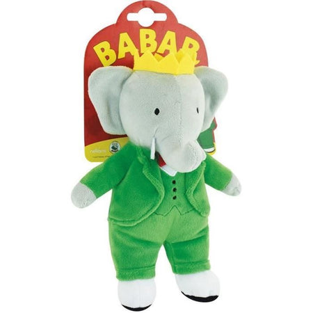 Babar Elefante Peluche +/- 20 cm - JEMINI - Perfetta rappresentazione del re degli elefanti.