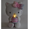 Peluche interattivo Compleanno Hello Kitty +/- 26 cm - JEMINI - Musica interattiva, candela e risate.