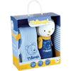 Scatola Nascita T'choupi con Piumino e Sonaglio in Peluche +/- 25 cm - JEMINI - Ideale per un regalo di nascita.