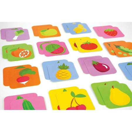 Set di 18 buste a sorpresa - JEMINI - Surprise Market - Peluche di frutta o verdura +/- 10 cm, adesivi e biglietti promemoria