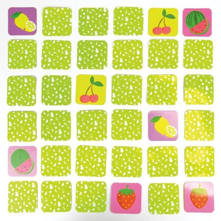 Set di 18 buste a sorpresa - JEMINI - Surprise Market - Peluche di frutta o verdura +/- 10 cm, adesivi e biglietti promemoria