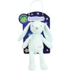 JEMINI Luminou Coniglio bianco Peluche naturale e luminoso funziona senza batteria +/- 20 cm