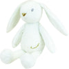 JEMINI Luminou Coniglio bianco Peluche naturale e luminoso funziona senza batteria +/- 20 cm
