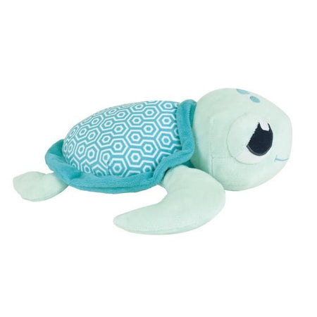 Peluche Tartaruga Luminosa Naturale Ma Petite Carapace +/- 25 cm - JEMINI - Si ricarica con la luce, funziona senza batterie.