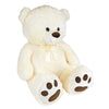 Orsetto Crema Peluche con Fiocco +/- 100 cm - PLANET PLUCH - Orsetto Crema Grande da 1 metro, irresistibilmente morbido.