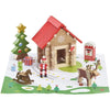 Capanna di Babbo Natale - Gioco di costruzione - JEUJURA - 60 pezzi