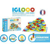 Iglooo 100 pezzi - JEUJURA - Gioco di abilità e logica con dischi e tappetini, regole del gioco incluse