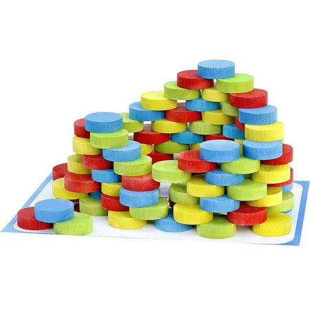 Iglooo 100 pezzi - JEUJURA - Gioco di abilità e logica con dischi e tappetini, regole del gioco incluse