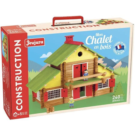JEUJURA - Il mio chalet in legno 240 pezzi
