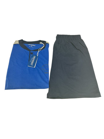Pigiama Uomo Primavera/Estate Oronero OU456 Cotone