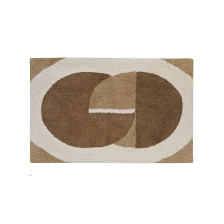 Tappeto Bagno Mirabello Carrara Intreccio 70 x 140 CM 100% Cotone