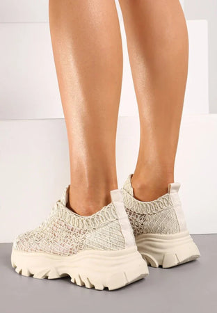 Jilly - Sneakers con ricamo