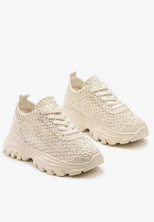 Jilly - Sneakers con ricamo